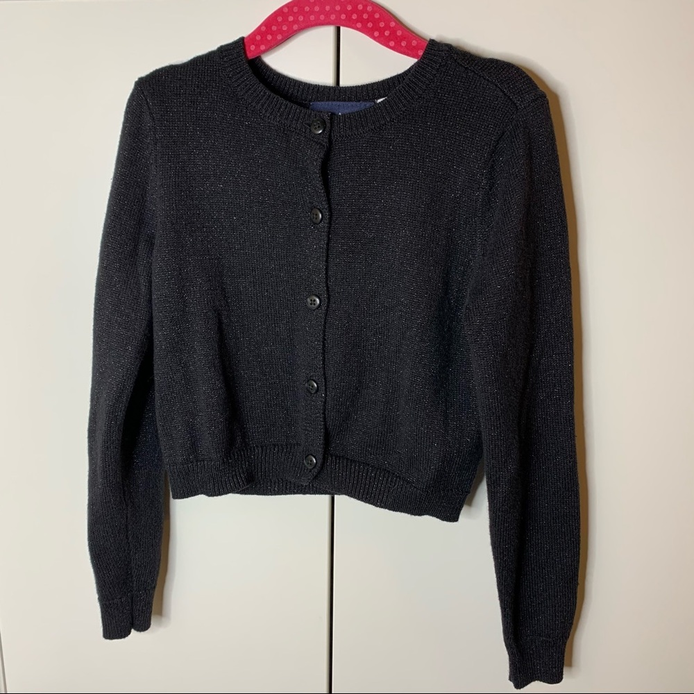 Girl’s The Children’s Place Glitter Cardigan